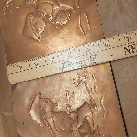 Stamped Copper Art - Picture 5 of 6